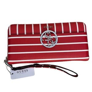 Guess Purse Red and White